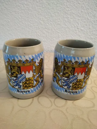 Jarra cerveza cerámica Bayern Una 18€ Dos 35€