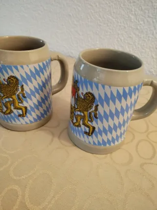 Jarra cerveza cerámica Bayern Una 18€ Dos 35€