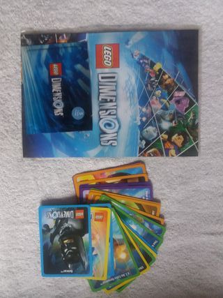COLE COMPLETA CARTAS LEGO DIMENSIONS CON ÁLBUM