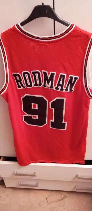Camiseta Chicago Bulls Adidas Dennis Rodman Talla