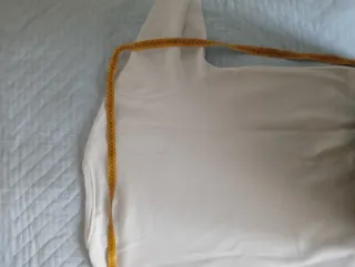 Felpa bianca taglia L oversize