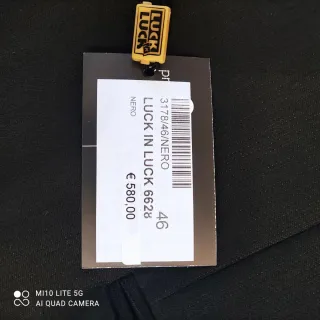 Abito LUCA LUCA uomo nero taglia taglia 46 italian