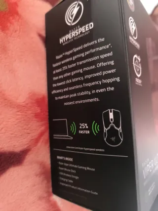 Razer Viper Ultimate Ratón Gaming C/Dock