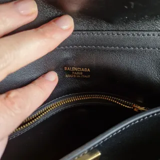 Borsa Balenciaga Rodeo Pelle Nera