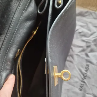 Borsa Balenciaga Rodeo Pelle Nera