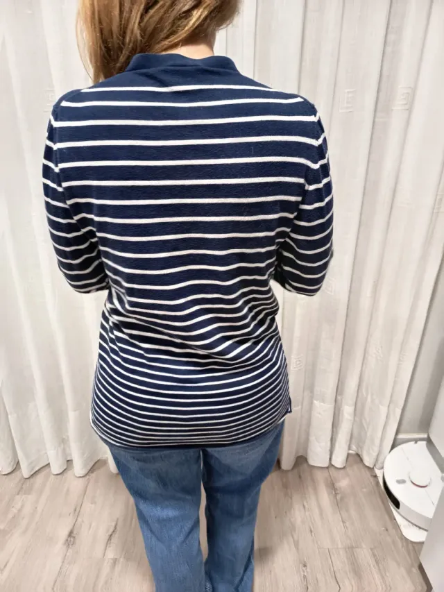 Jersey Lacoste Rayas Talla XL