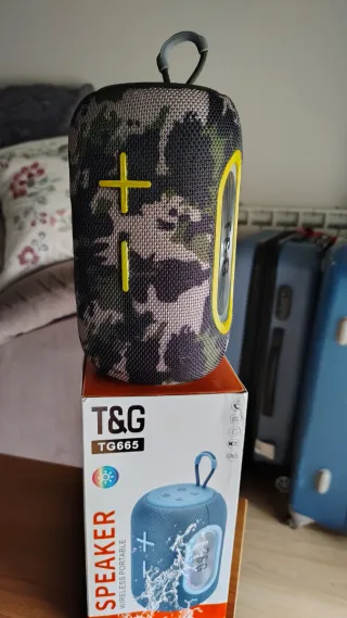 Altavoz Portátil T&G TG665 Inalámbrico