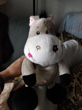 Peluche burro suave