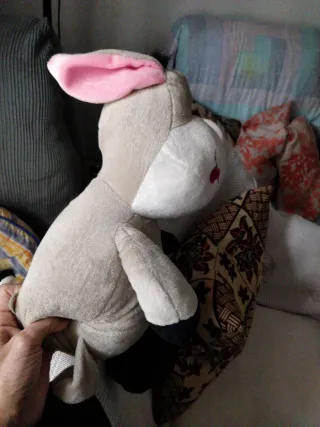 Peluche burro suave