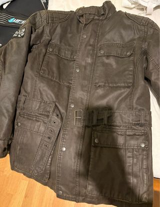 Equipo Moto Calidad: Chaqueta+ Espaldera +Guantes