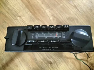 Radio cassette Becker Europa