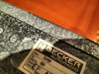 Radio cassette Becker Europa