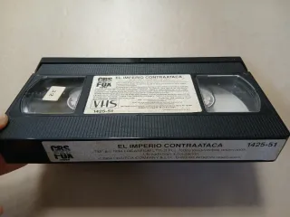 Trilogía Star Wars en formato VHS (1ª Edición)