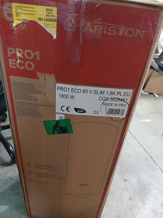 Termo eléctrico Ariston Pro1 Eco Slim 65L