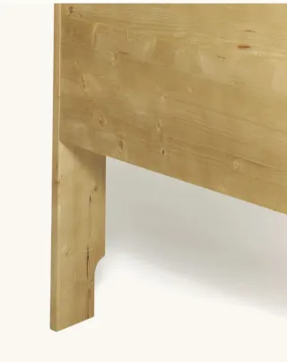 Cabecero de madera con almacenaje