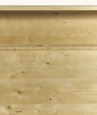 Cabecero de madera con almacenaje