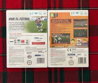 Lote 2 Juegos Wii Fútbol: FIFA 15 y Copa Mundial
