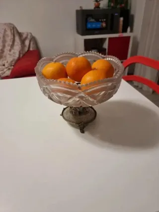 Portafrutta Capodimonte Cristallo