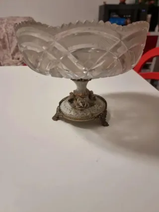 Portafrutta Capodimonte Cristallo