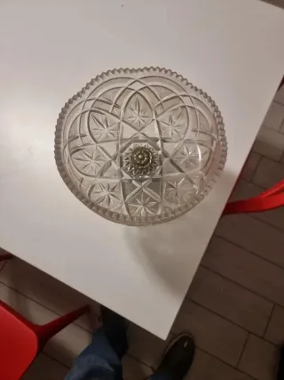 Portafrutta Capodimonte Cristallo