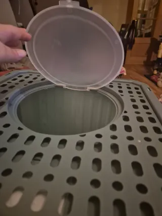 Caja Arena Gatos Cerrada con Pala