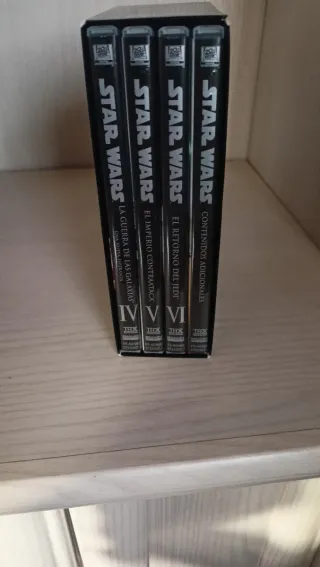 Trilogia star wars para coleccionistas y fans