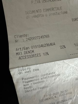 Amiri Jeans Nuovi con Etichetta e Scontrino