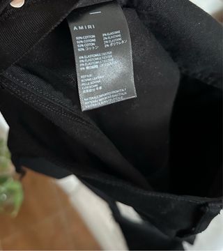 Amiri Jeans Nuovi con Etichetta e Scontrino