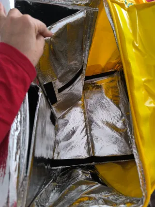 Glovo: Mochila y equipo de trabajo nuevo