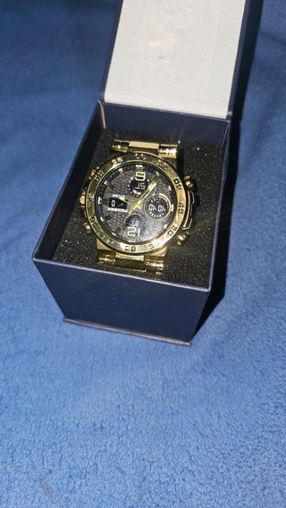 Reloj FOXBOX Azul y Dorado