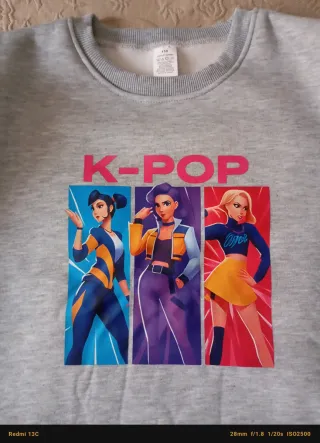 Sudadera y mochila K-Pop niña T.150