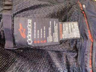 Chaqueta Alpinestars Negra Moto