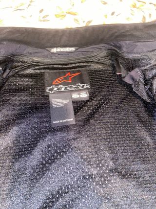 Chaqueta Alpinestars Negra Moto