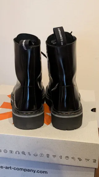 Botines Art Marina Negros