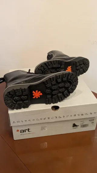 Botines Art Marina Negros