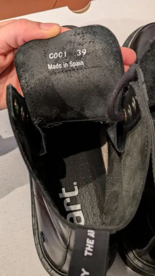 Botines Art Marina Negros