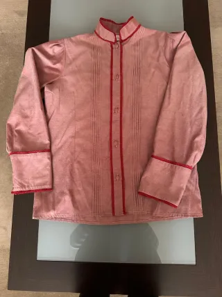 Camisa Traje Casera T-16 Rosa/Roja