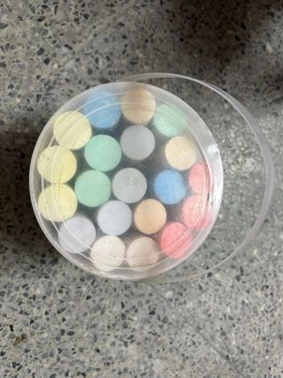 Tizas Jumbo Colores x20