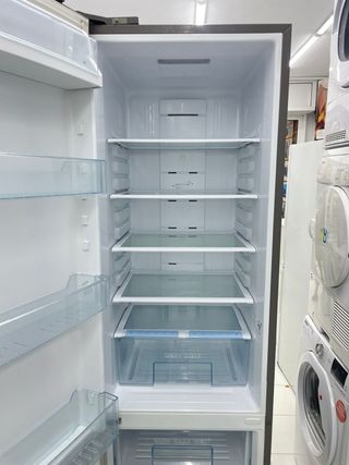 Nevera Daewoo plateada