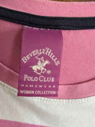 Camiseta Polo Club Manga Larga Rayas