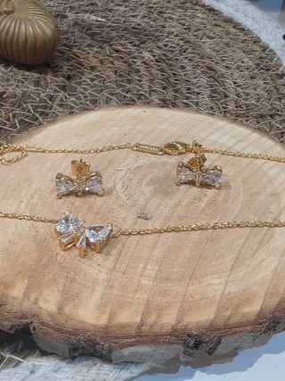 Conjunto Pandora Sparkling Bow