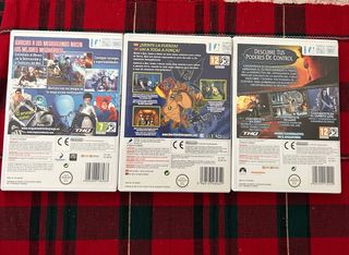 Lote 3 juegos Wii: Megamind, Ben 10, Airbender