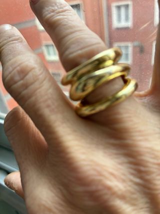 Anillo Bimba y Lola Dorado