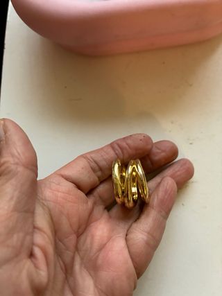 Anillo Bimba y Lola Dorado