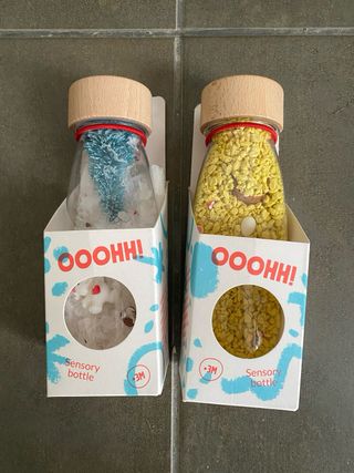 Petit boum botellas sensoriales