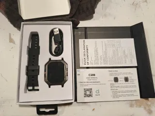 Smartwatch CLOT C28 Negro/Dorado