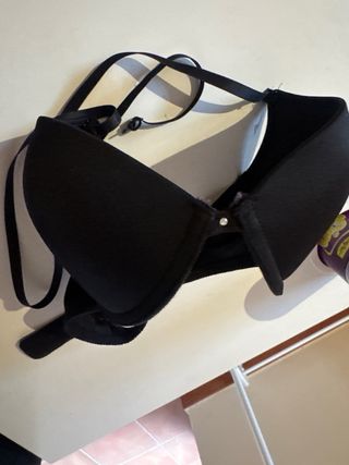 SUJETADOR  SELENE 90B NEGRO NUEVO