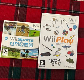 Lote 2 Juegos Wii: Wii Sports y Wii Play