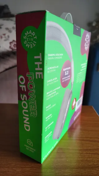 ZIU Z-MAX Auriculares Bluetooth 5.3 Plata/Blanco