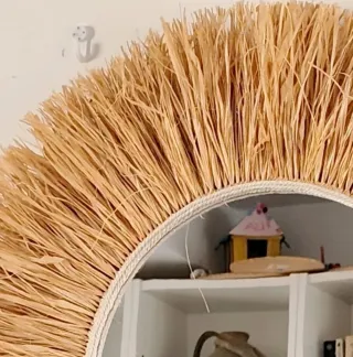 Espejo 80cms Macramé